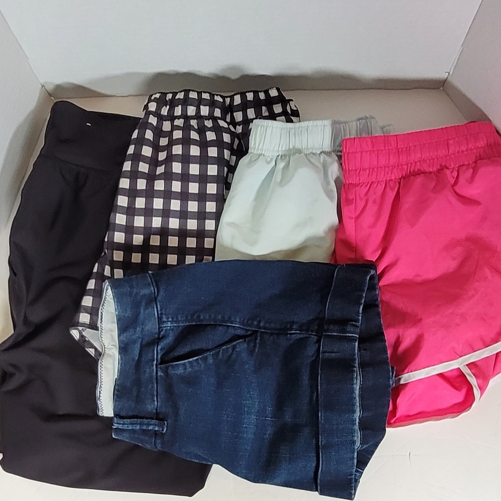 Bundle of Women's Athletic Shorts & Jogger Including Dear John and Nike Size M